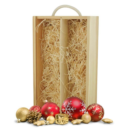 Wooden Gift Box - 2 Bottles