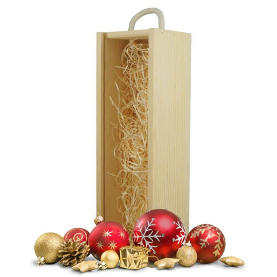 Wooden Gift Box - Single Bottle
