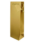 Bottle Gift Bag - Gold