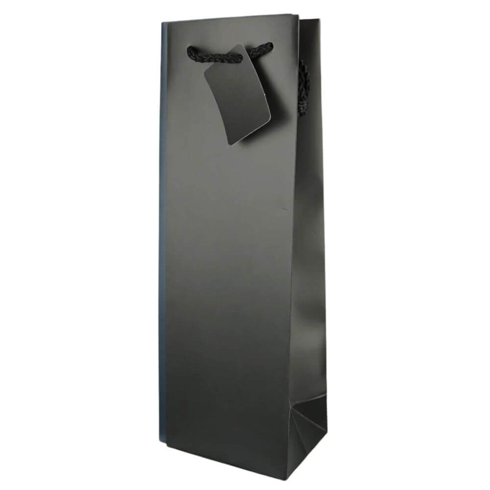 Bottle Gift Bag - Black