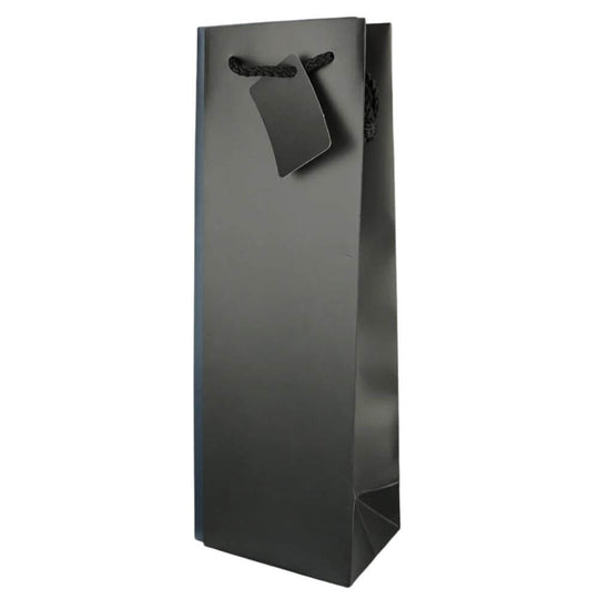 Bottle Gift Bag - Black